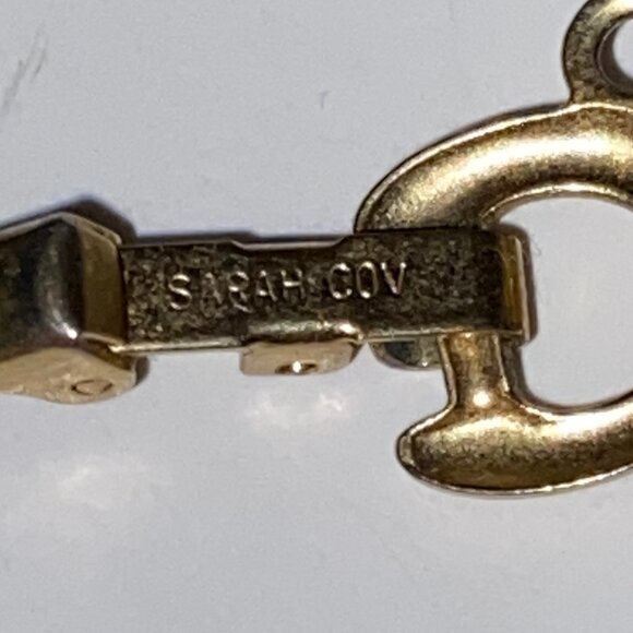 Vintage Sarah Coventry Harmony Rainbow Bracelet Safety Chain Cabochon Stones - Picture 6 of 7